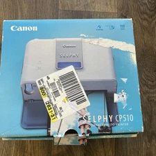 Canon Selphy CP510 Digital Photo Thermal Printer-Open Box