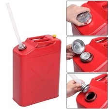 5Gal 20L Gasoline Gas Fuel Tank Liter Army Backup Steel Tank Fuel with Handle