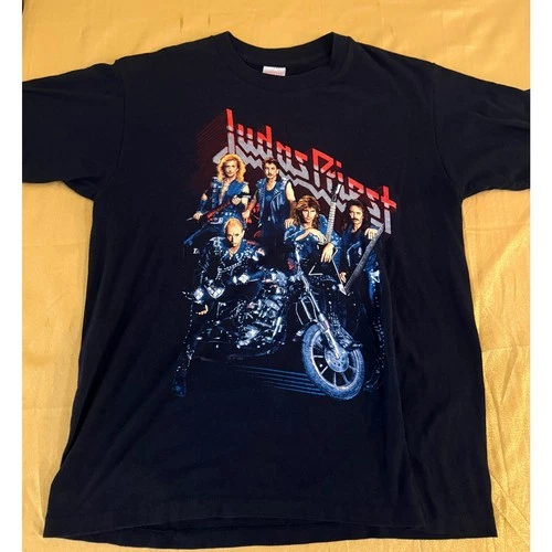 88 JUDAS PRIEST RAM IT DOWN Authentic Tour Shirt Full Ba Vintage vintage concert t-shirt, vintage, single stitch, B+ condition