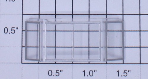 Ventana de bahía Lionel 7652-625 para caboose | Condition: New