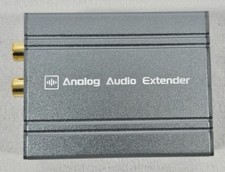 Analog Audio Extender RCA 3.5mm Stereo Over Cat5e/6 UTP Cable up to 3280Ft/1000M