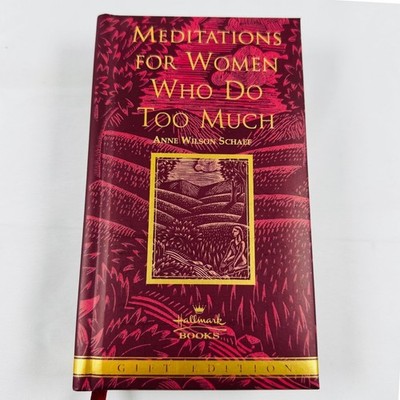 VTG Meditations for Women Who Do Too Much AW Schaef Hallmark Gift '90s Self Help