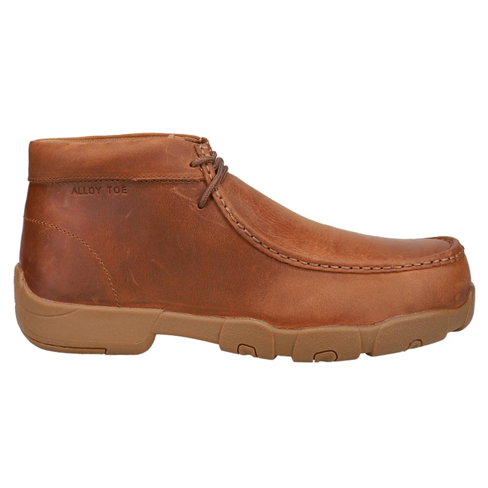 Justin Legacy Sun Oak Chelsea Boots Mens Size 10 Brown Leather Moc Toe Ankle 282 Justin Boots | Shoes | Justin Wallabee Chukka Boots Black  main image 4