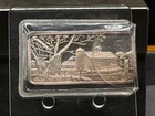1975 Hamilton Mint AMERICA THE BEAUTIFUL “AMERICAN FARM” 1 oz Silver Bar .999