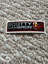 Scotty Cameron Custom Shop Junkyard Dog Tour Red Putter Shaft Band Label - New