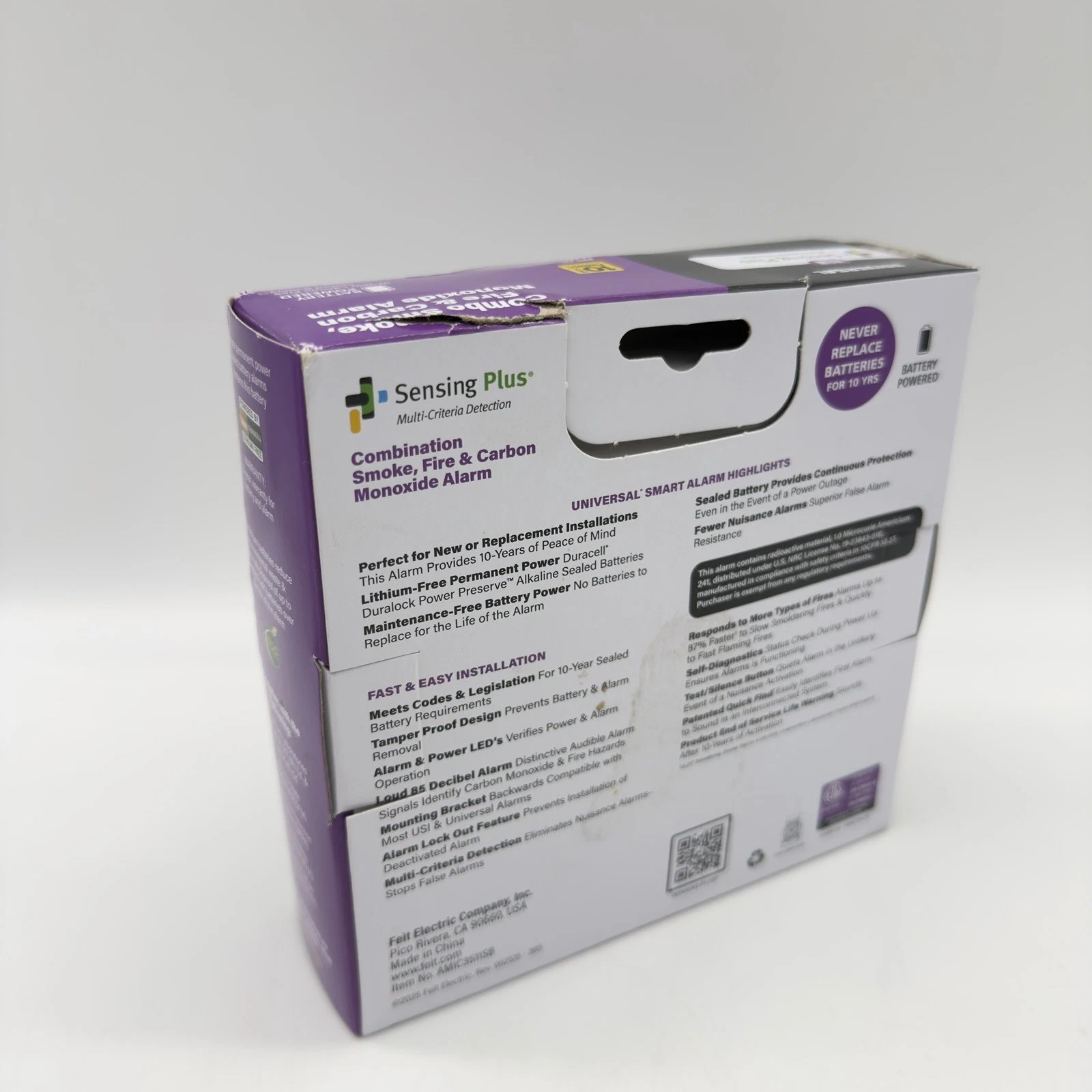 Universal Security Instruments AMIC3511SB Smoke, Fire & Carbon Monoxide Alarm - Thumbnail 3