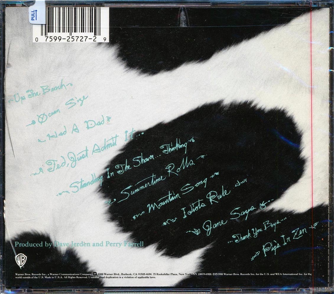 Nothing's Shocking by Jane's Addiction (CD, 1990) for sale online