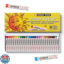 SAKURA Cray-Pas Junior Artist Assorted Color Oil Pastels, Set of