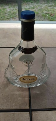 Hennessy XO Extra Old Cognac 750ml Empty Collectible Bottle French Decanter