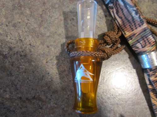 Nylon 8 call FLEXTONE LANYARD W BUCK GARDNER DELTA WATERFOWL D R duck call EUC - Picture 6 of 17