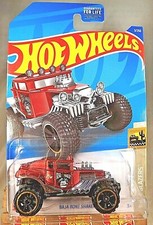 2022 Hot Wheels 3 Baja Blazers 2/10 BAJA BONE SHAKER Satin Red w/Black OROH6 Sp