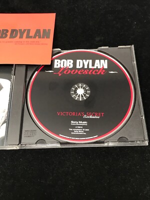 Bob Dylan Lovesick Victoria's Secret Exclusive CD | eBay