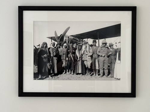 T. E. Lawrence Herbert Samuel, Emir Abdullah - Amman 1921 DH4