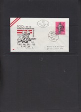 FDC " 100 lat Ochotniczej Straży Pożarnej Austria 30.08.63 " Stempel okolicznościowy 