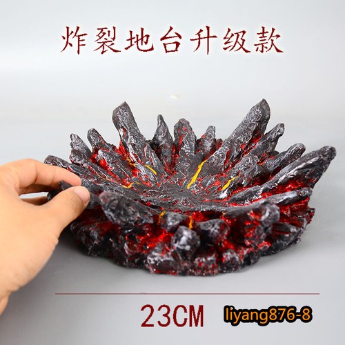 Anime Figure Model GK Resin Scene Battle Platform Fight Magma Base for Figures - Picture 14 of 22