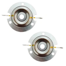 2× Diaphragms Replacement For DS18 TW820 FOR PRO-TW820VC Tweeter Recone Kit New