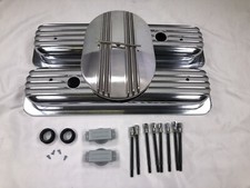 87-up Small Block Chevy 12 Air Cleaner Dress Up Kit Centerbolt Tall Valve Cover 87-up Small Block Chevy 12 Air Cleaner Dress Up Kit Centerbolt Tall Valve Cover