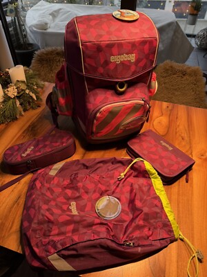 Ergobag Cubo Nachtschwärmbär Set Schulranzen