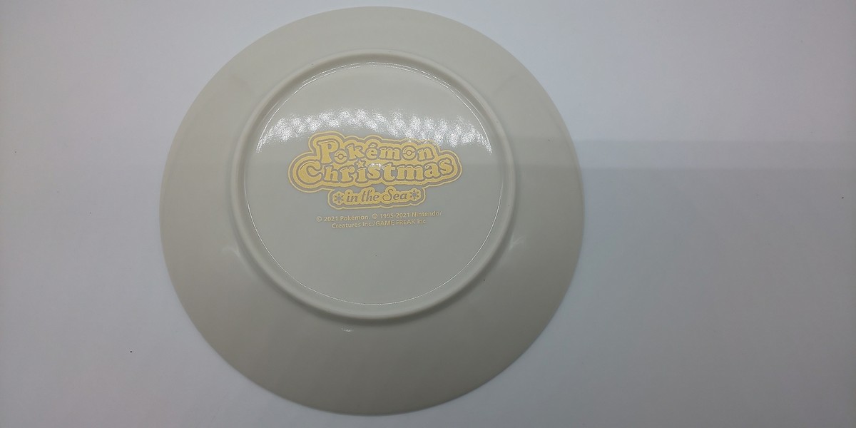 Pokemon Center Original Christmas Plate Pokémon Christmas in the