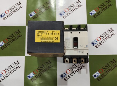 HYUNDAI ELECTRIC HGM250S-F CIRCUIT BREAKER 150A 440VAC 25KA FREE FAST SHIPPING