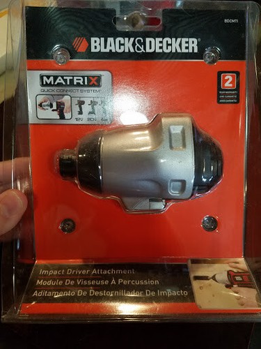 Decker IMPACT DRIVER ATTACHMENT Matrix 