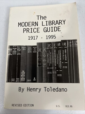 Modern Library Price Guide by Toledano, Books Etc., 1995 | eBay