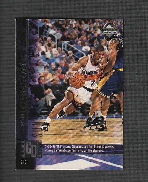 1997-98 Upper Deck Kevin Johnson #97 Phoenix Suns