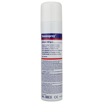 Tensospray Sprühkleber 300 ml zur Befestigung von Tape-Verbänden und Wundabdecku