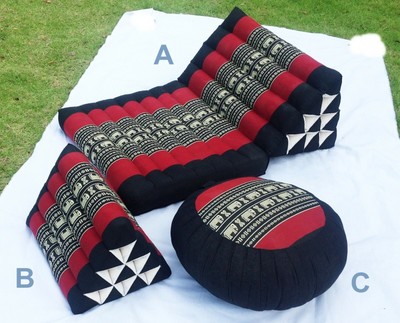 triangle meditation cushion