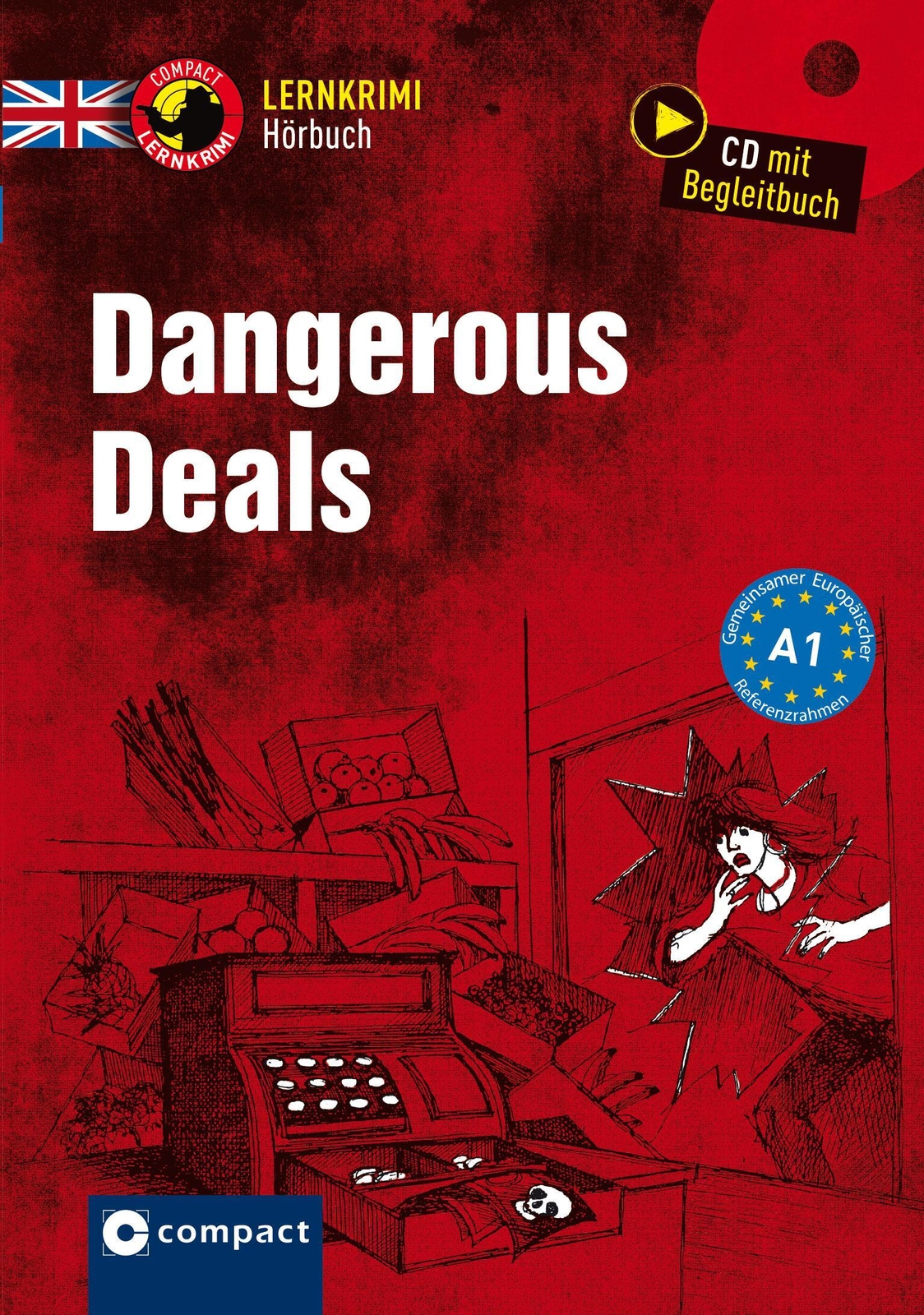Thumbnail - Dangerous Deals Englisch A1 Gina Billy Taschenbuch Compact Lernkrimi