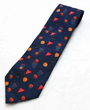 Nabisco Vintange Blue Necktie Ritz Cracker Oreo Basketball 3 Strikes