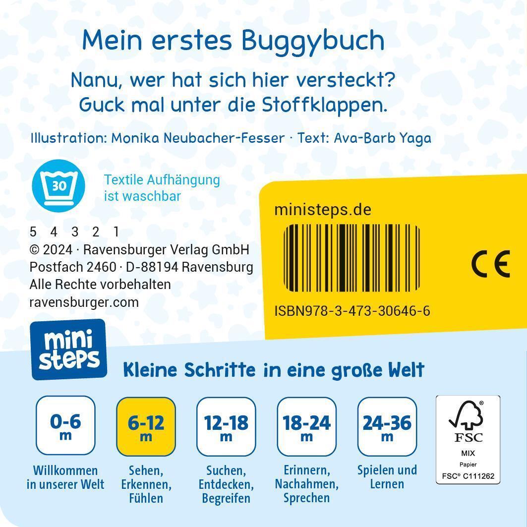 Thumbnail - Ava-barb Yaga | Mein Erstes Buggybuch: Guck Mal Erste Sachen | Buch |