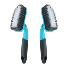 2 Pack Scrub Brush for Bathtub Bathroom Shower Kitchen Carpet Cleaner
