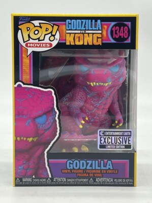 Funko Movie Godzilla (Pink Blacklight) #1348