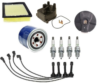 For ACURA INTEGRA B18C1 NGK BLUE TUNE-UP KIT CAP ROTOR SPARK PLUGS