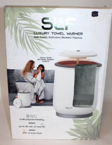 SLF Luxury Towel Warmer 20L Electric Hot Towel & Blanket Heater Bucket, New Open