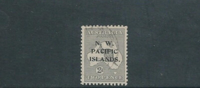 NORTH WEST PACIFIC ISLANDS NWPI 1915-16 KANGAROO ovpt (Scott 1 2d