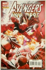 Avengers Invaders #4 (of 12) (Oct. 08') NM- (9.2) vs New Avengers/ A. Ross Cover