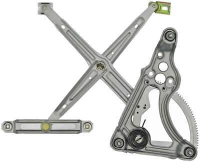 FIT MANY 83-91 MERCEDES MODELS PASSENGER FRONT POWER WINDOW REGULATOR W/O MOTOR