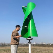Helix 2000W Vertical Axis Wind Turbine 48V 96V 220V Maglev Wind Power Generator