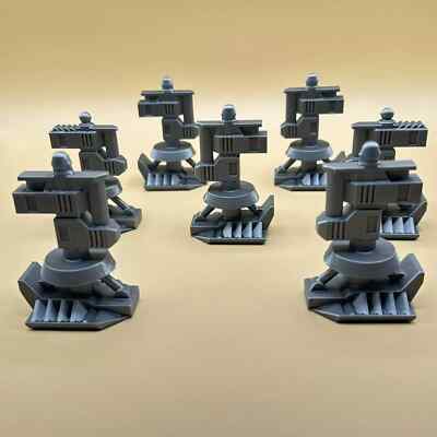 Star Wars Legacy Millennium Falcon Parts Landing Gear ( Set Of 7 ) 3D printed