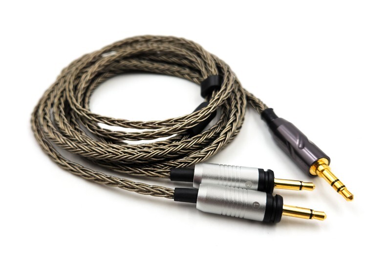 6N 16-core braided 3.5mm Audio Cable For Fiio FT3 FT5 FT7 FT1