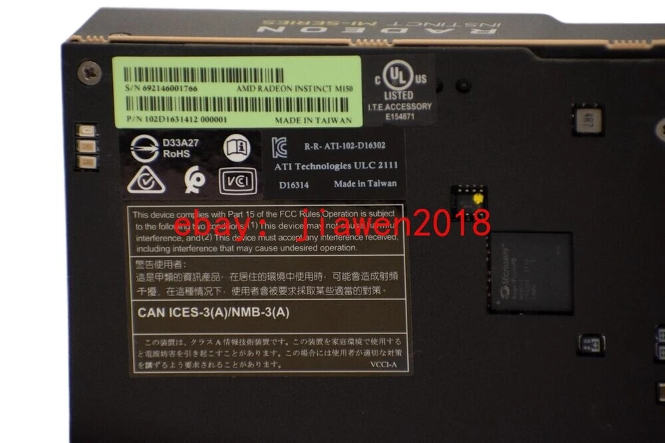 AMD Radeon Instinct Mi50 Accelerator 16GB HBM2 Radeon VII - Image 3 of 4