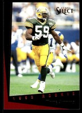 1993 Select #170 Wayne Simmons Green Bay Packers Rookie Football Card. rookie card picture