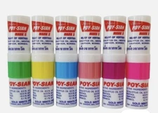 6 pc POYSIAN MARK II HERB INHALER
