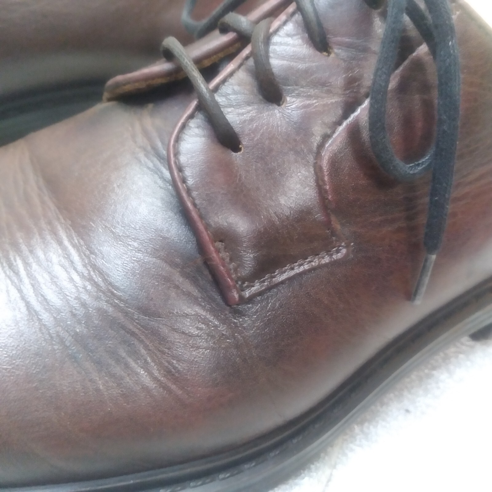 SAOLA Scarpe Oxford VINCI CAMUTO marrone rossastro in pelle semplice taglia 10 5 USA da uomo Portogallo