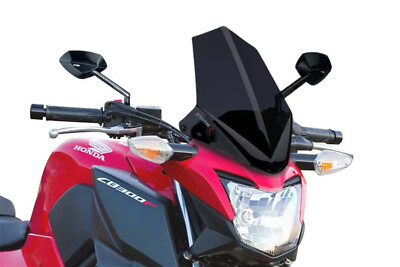 PUIG WINDSCREEN NAKED N.G. SPORT FOR HONDA CB300F 2019 HEAVILY TONED