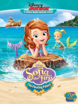 V8081 Sofia The First The Floating Palace Cartoon Kids Art WALL POSTER PRINT