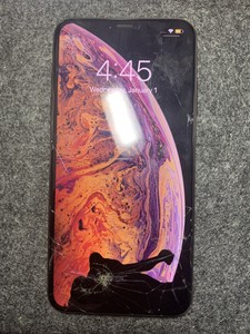 Apple Iphone Xs Max 64gb Rose Gold Cracked Parts Only No