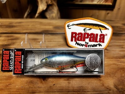 Vintage Rapala Shad Rap SR-9 Color SB Ireland Bass Fishing Lure